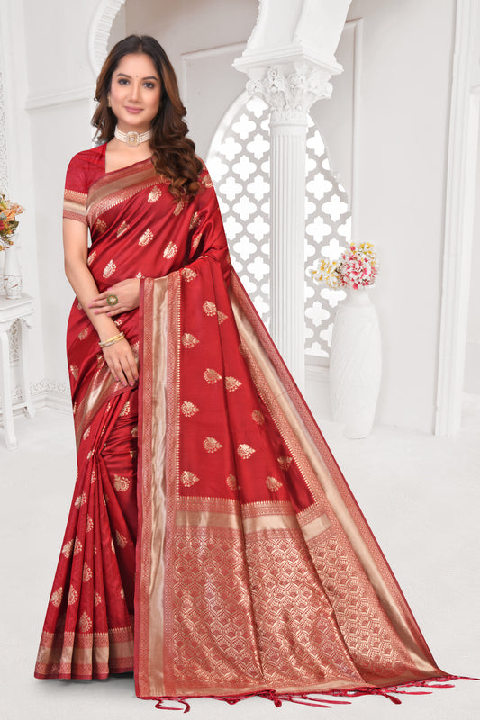 Vedresa Regal Banarasi Silk Woven Saree