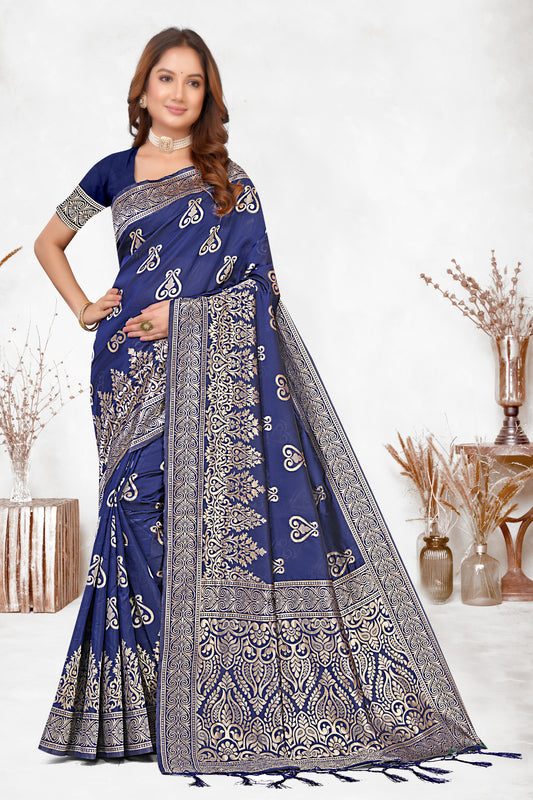 Vedresa Heritage Banarasi Silk Woven Saree