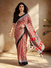 Ajrak Symphony Modal Silk Saree