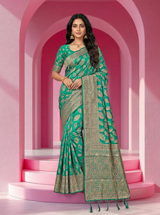 Prismatic Organza Saree
