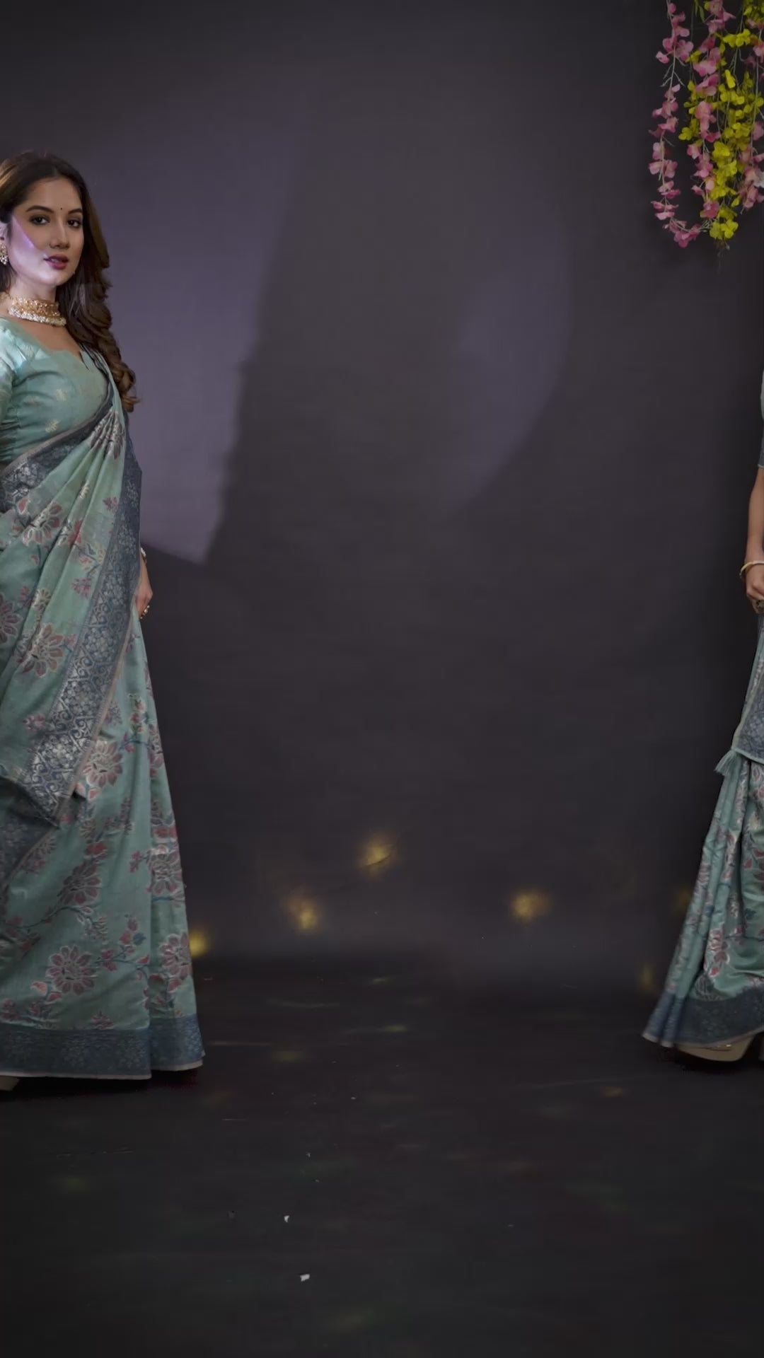 Pastel Colors Zari Woven Cotton Saree